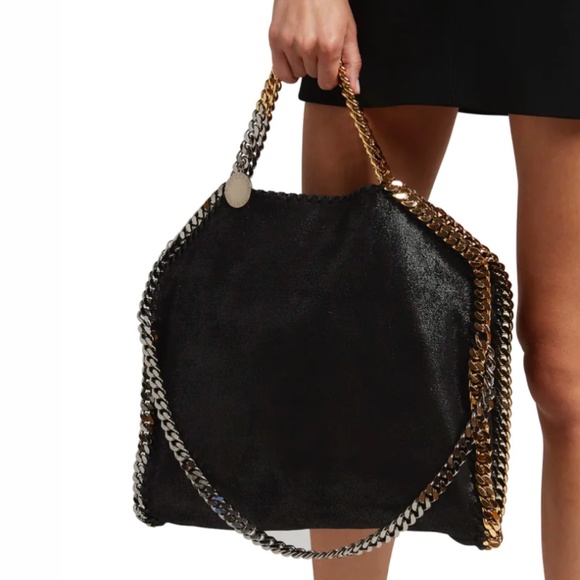 Stella McCartney large 3 chain fabella tote- new with tags from Saks. NWT - Picture 3 of 6